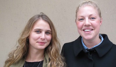 Josefin Ambring och Kajsa Davidsson