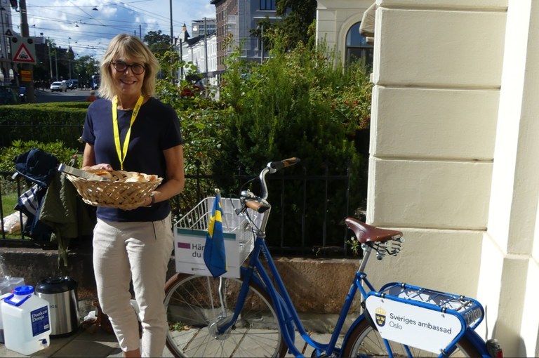 Foto: Björn LindahlPå bilden: Maria Philipson, konsulär handläggare på Sveriges ambassad, Oslo